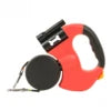 OEM New Tangle-Free Dual Dog Leash with 360° Swivel Head Retractable Leash with Flashlight & Poop Bag Box Dogs Accessories
