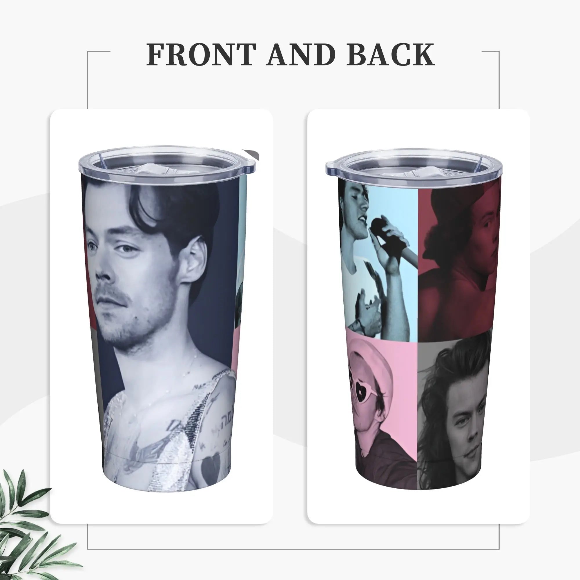 Harry Styles Tumbler Vacuum Insulated  Coffee Cups Vacuum Flask School Mug Hot Cold Drink