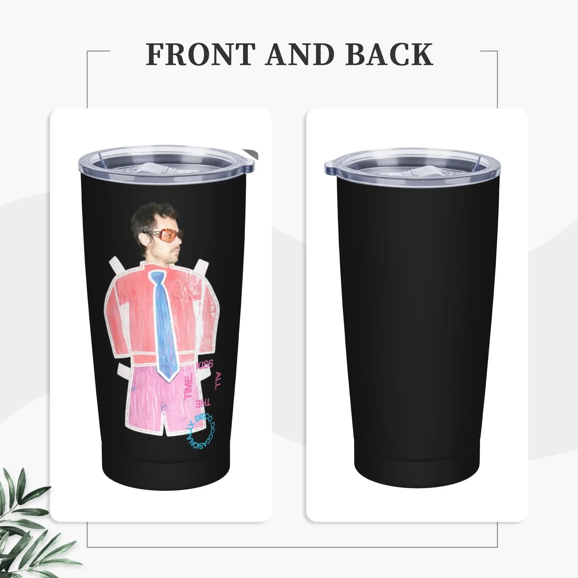 Harry Styles Tumbler Vacuum Insulated  Coffee Cups Vacuum Flask School Mug Hot Cold Drink