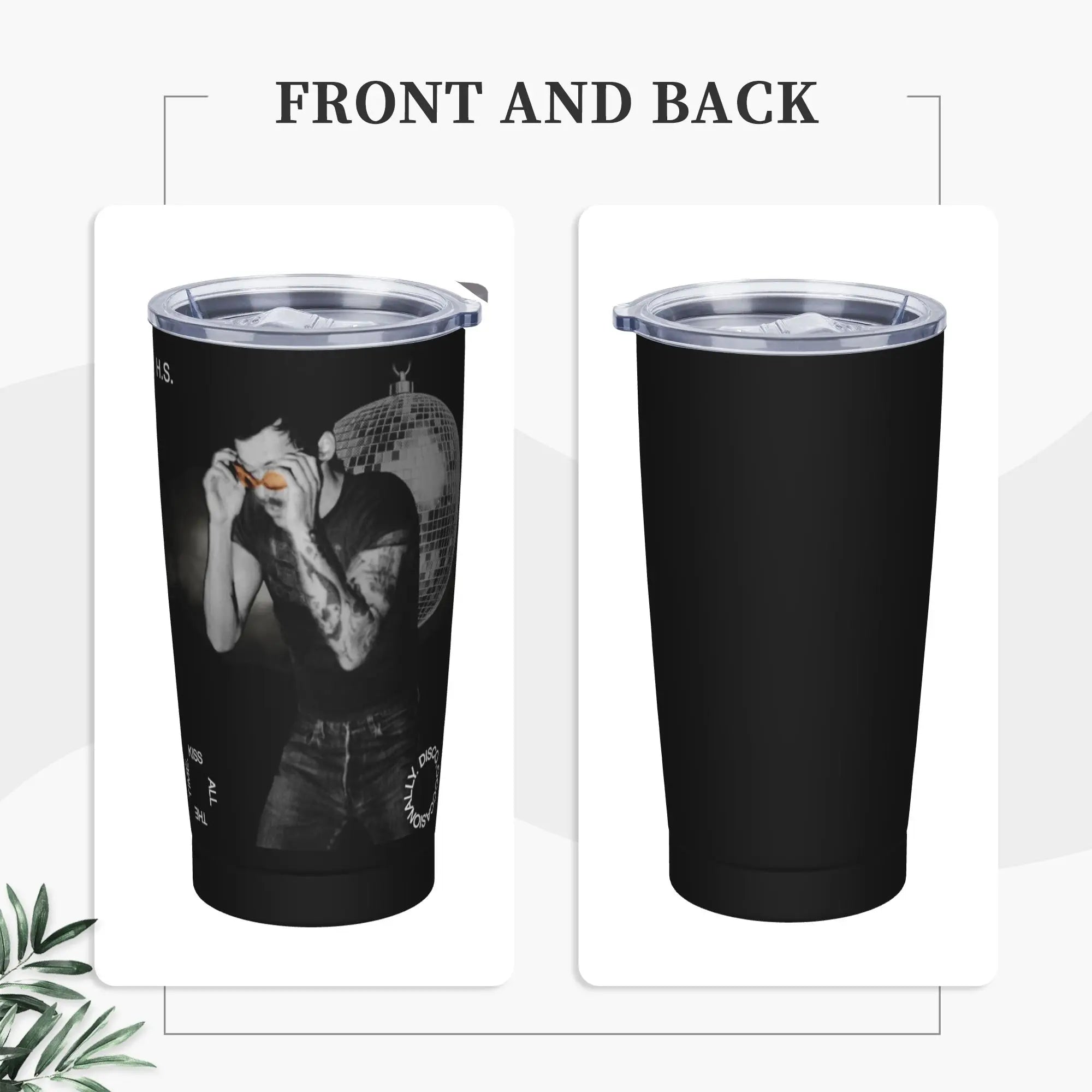 Harry Styles Tumbler Vacuum Insulated  Coffee Cups Vacuum Flask School Mug Hot Cold Drink