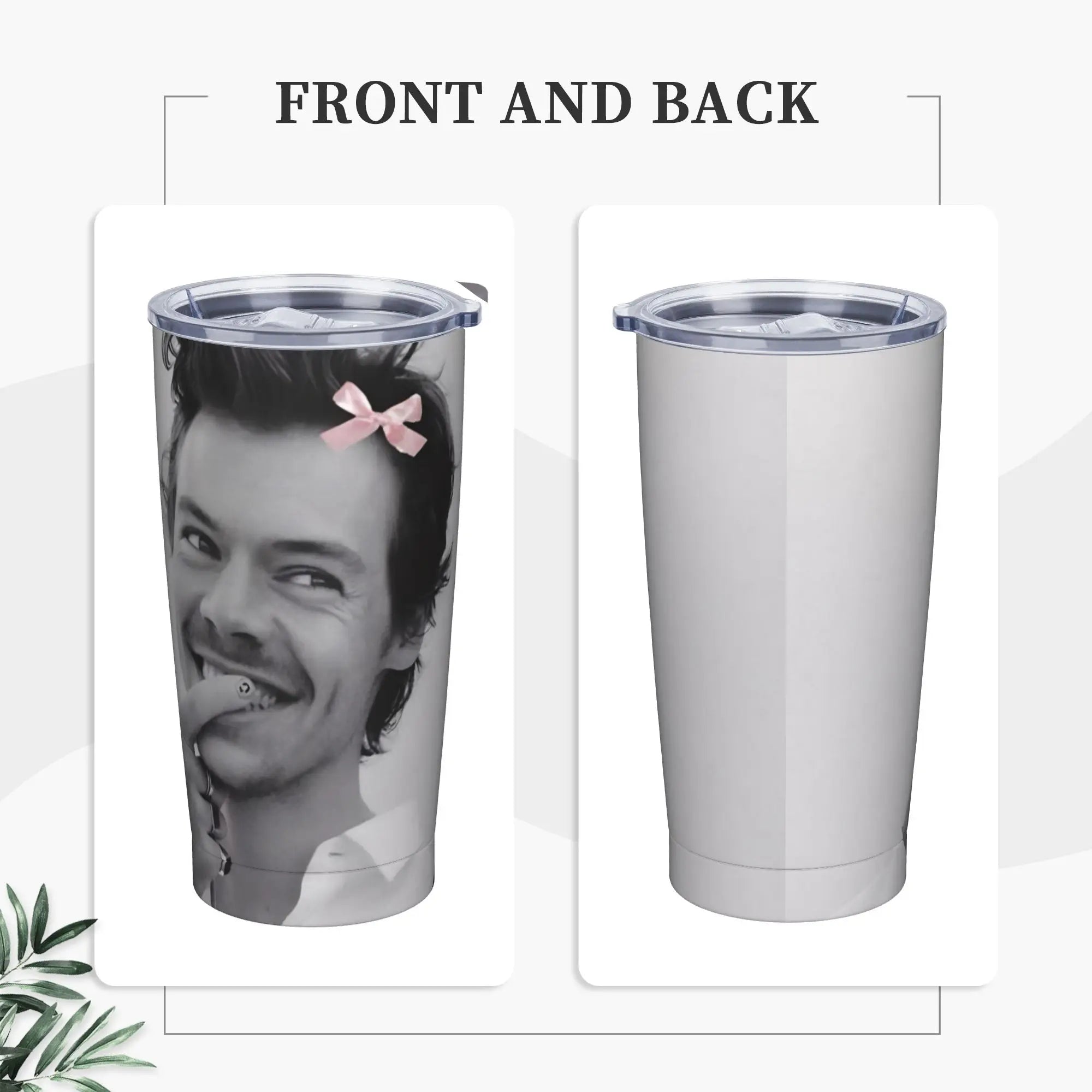 Harry Styles Tumbler Vacuum Insulated  Coffee Cups Vacuum Flask School Mug Hot Cold Drink