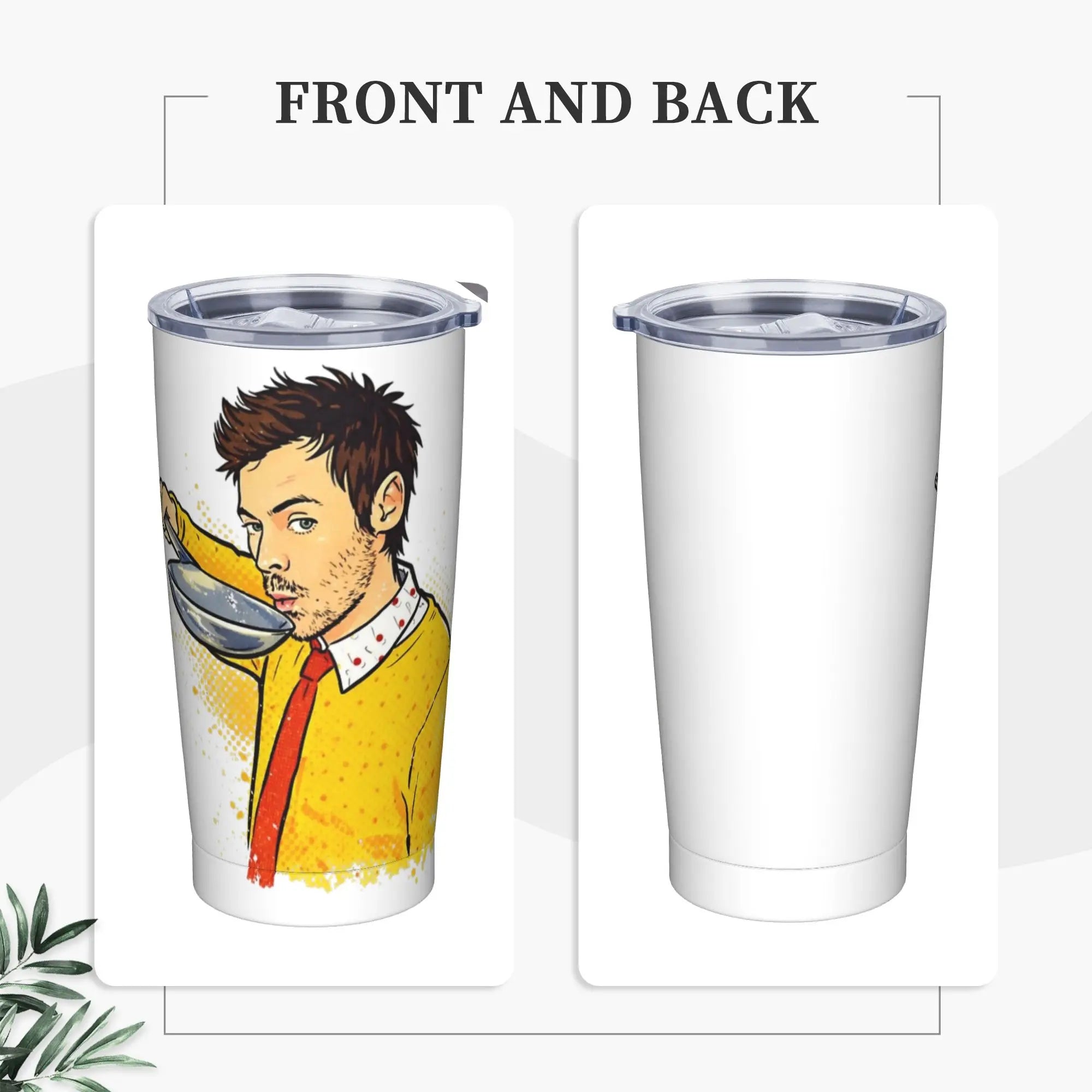 Harry Styles Tumbler Vacuum Insulated  Coffee Cups Vacuum Flask School Mug Hot Cold Drink